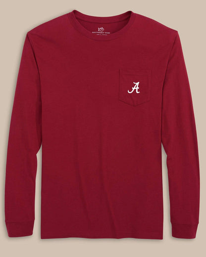 Alabama Crimson Tide Embroidered Long Sleeve T-Shirt | Southern Tide Smart Buy