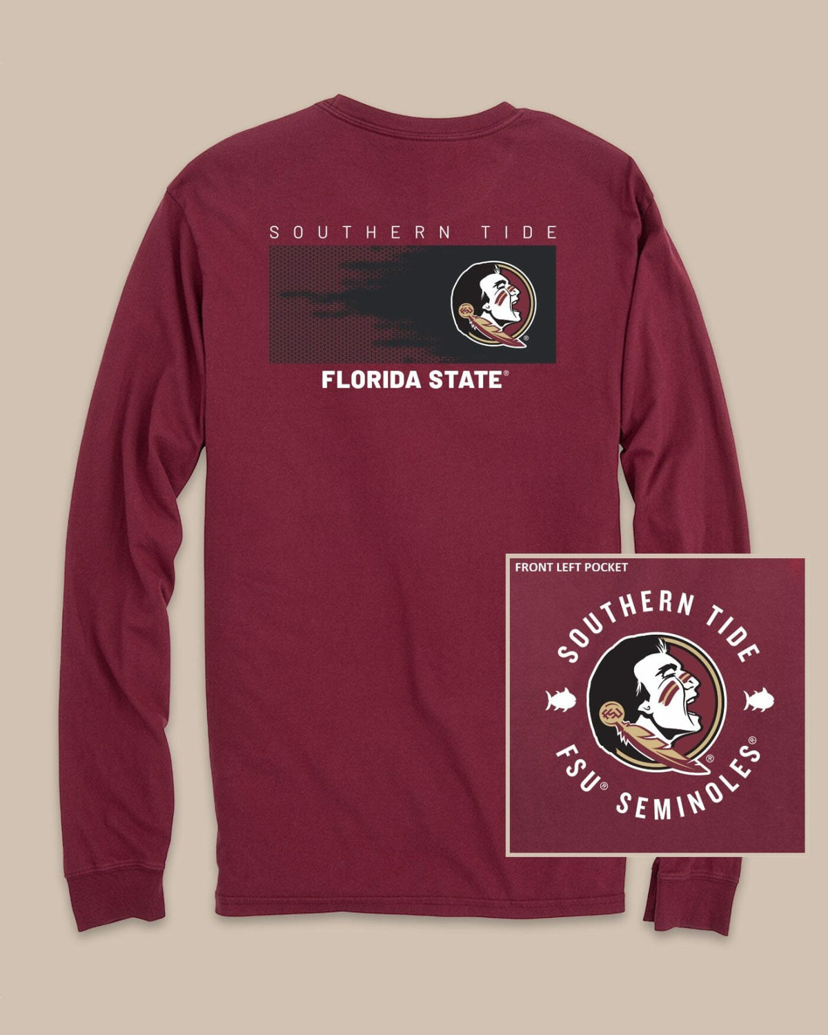 FSU Seminoles Gameday Hexagon T-Shirt | Southern Tide Value