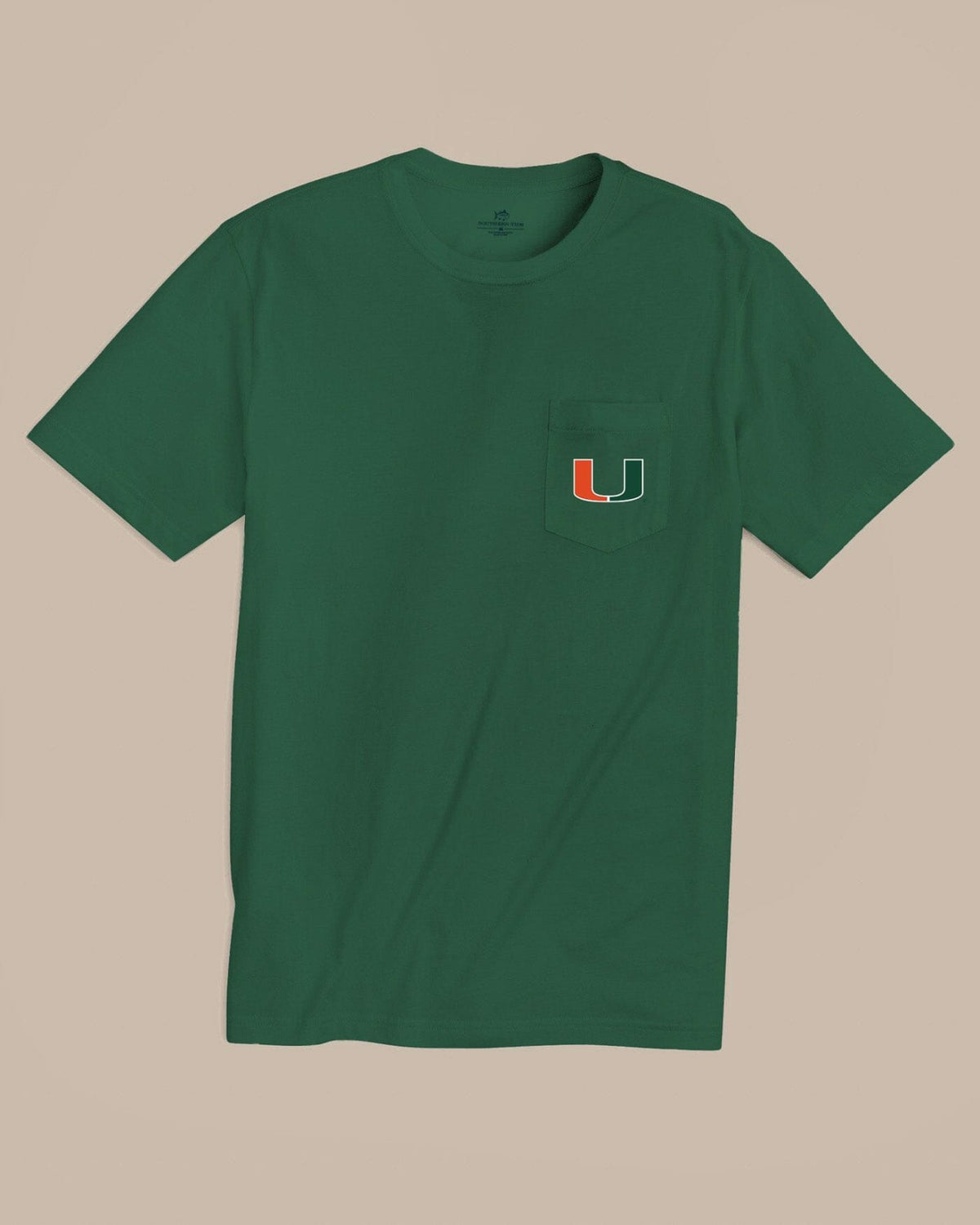 Miami Hurricanes Embroidered Short Sleeve T-Shirt | Southern Tide Featured