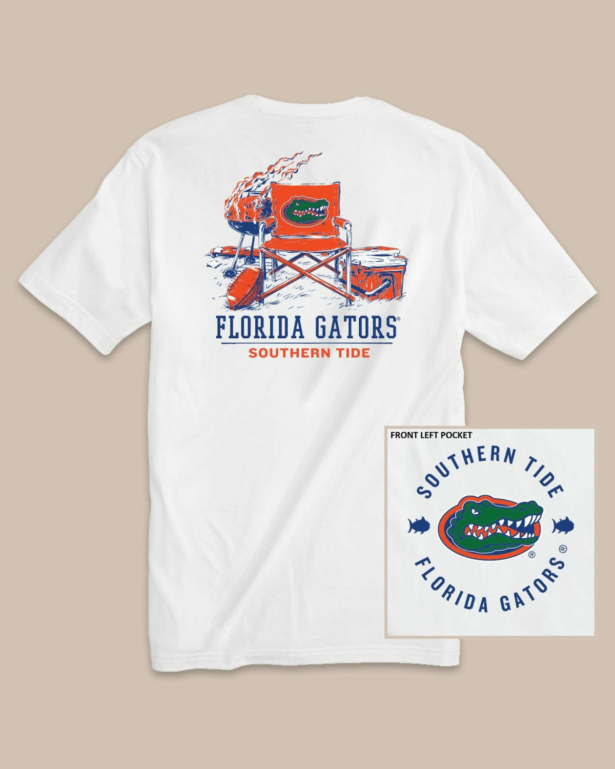 Florida Gators Gameday BBQ Tailgate T-Shirt | Southern Tide Everyday