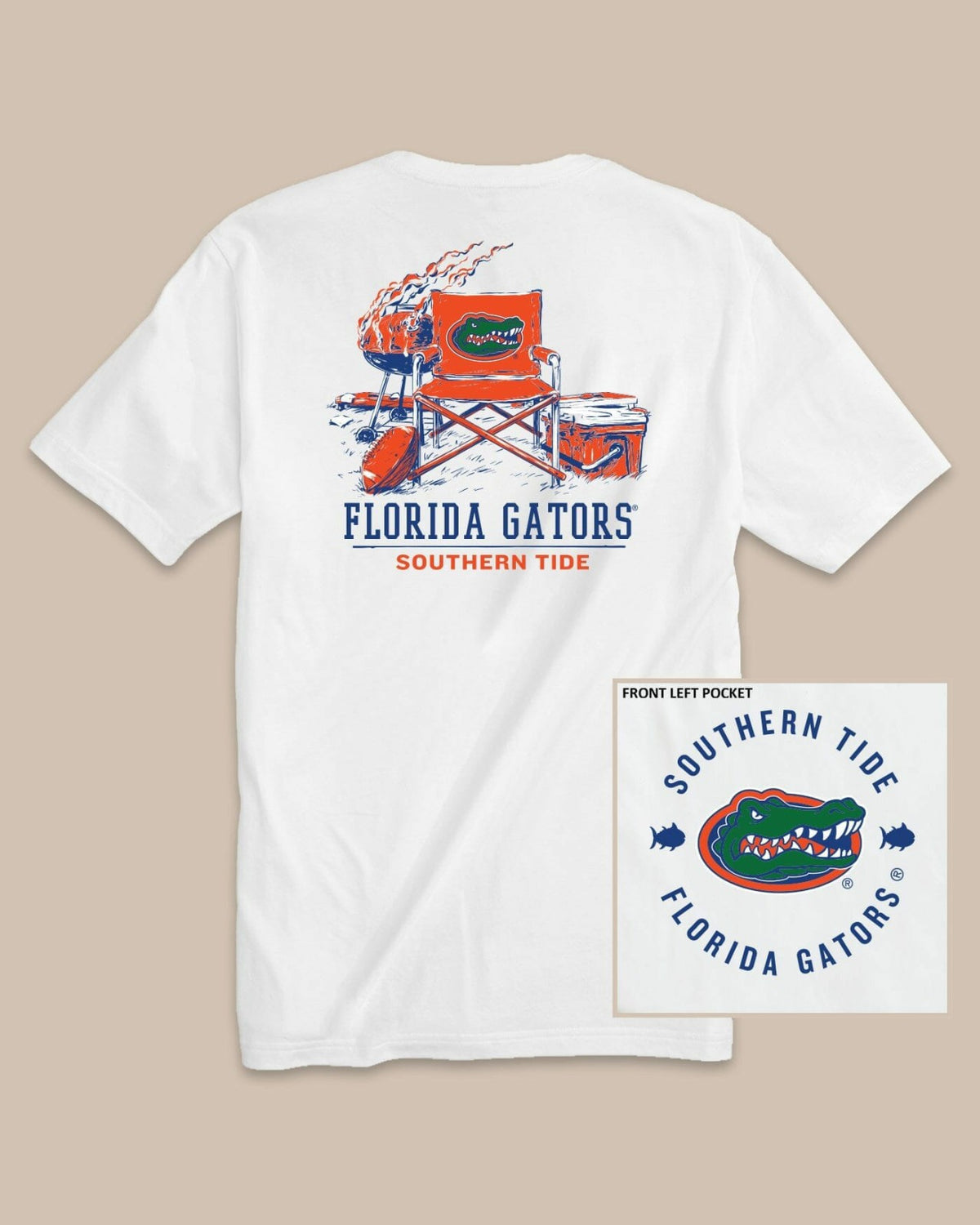 Florida Gators Gameday BBQ Tailgate T-Shirt | Southern Tide Everyday
