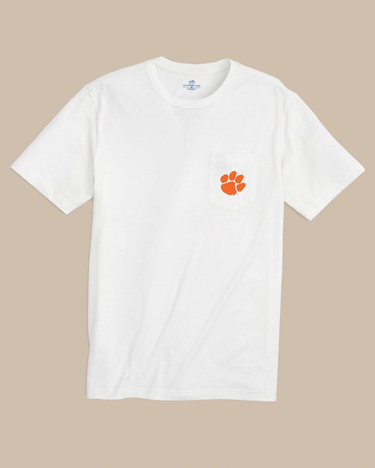 Clemson Tigers Embroidered Short Sleeve T-Shirt | Southern Tide Everyday