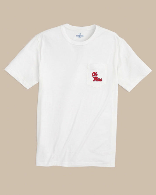 Ole Miss Rebels Embroidered Short Sleeve T-Shirt | Southern Tide Value