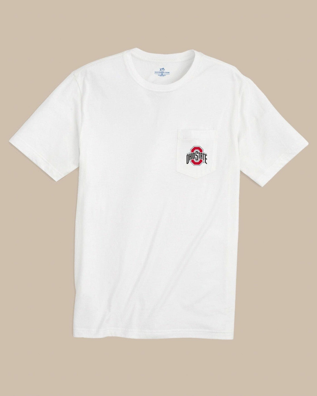 Ohio State Buckeyes Embroidered Short Sleeve T-Shirt | Southern Tide Classic