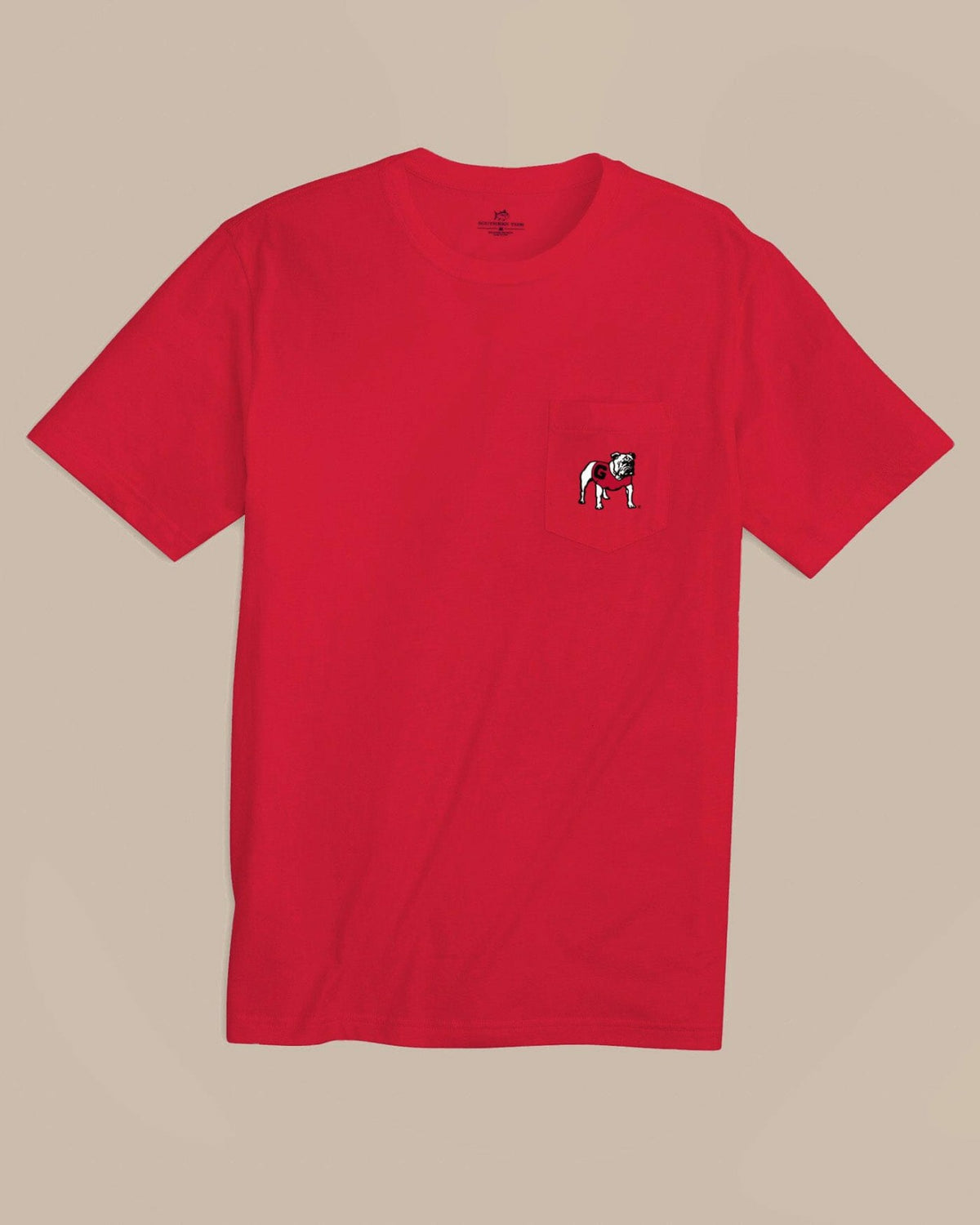 Georgia Bulldogs Embroidered Short Sleeve T-Shirt | Southern Tide Discount