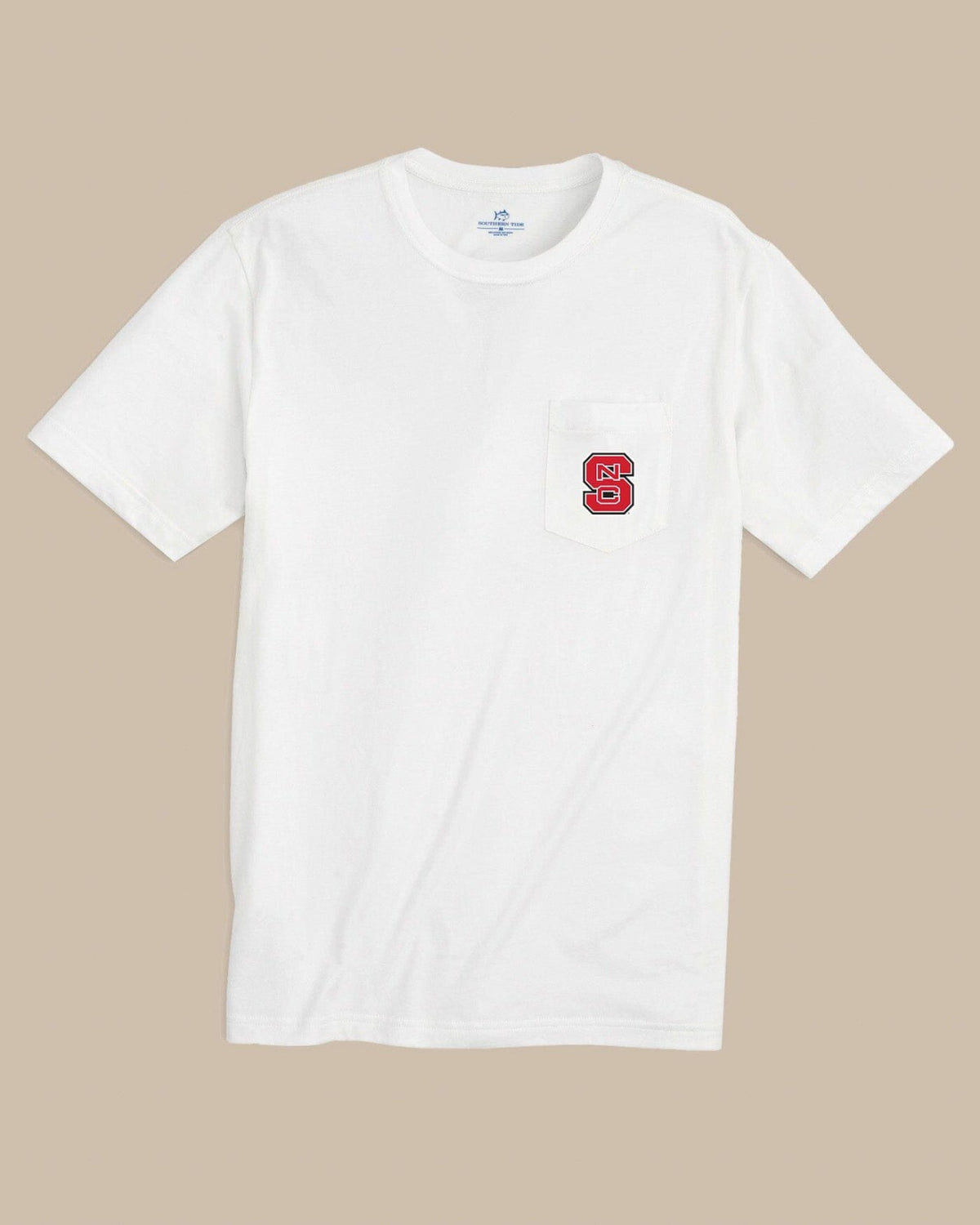 NC State Wolfpack Embroidered Short Sleeve T-Shirt | Southern Tide Value
