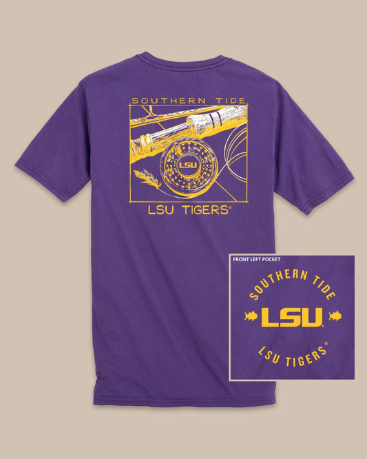 LSU Tigers Gameday Fly Reel T-Shirt | Southern Tide Premium