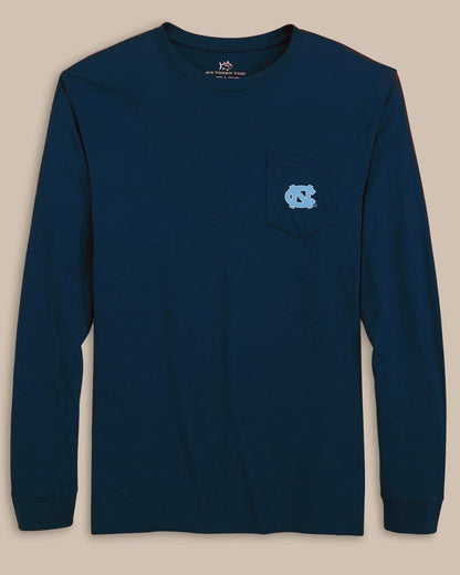 UNC Tar Heels Gameday Embroidered Long Sleeve T-Shirt | Southern Tide Great Value