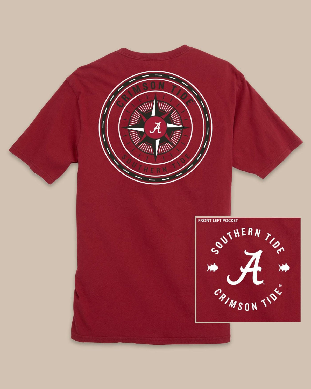Alabama Crimson Tide Gameday T-Shirt | Southern Tide Signature