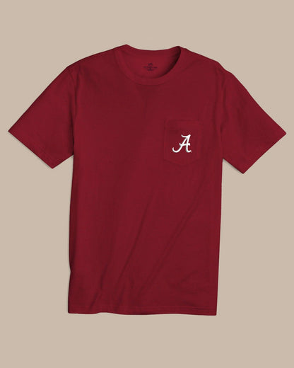 Alabama Crimson Tide Embroidered Short Sleeve T-Shirt | Southern Tide Featured