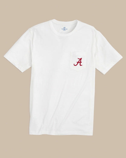 Alabama Crimson Tide Embroidered Short Sleeve T-Shirt | Southern Tide Featured