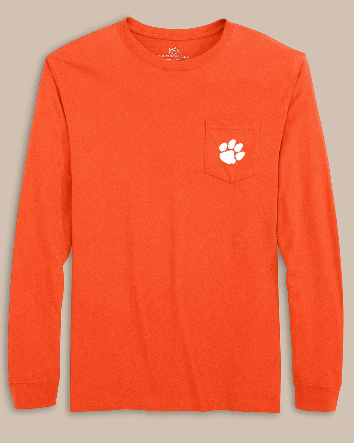 Clemson Tigers Gameday Embroidered Long Sleeve T-Shirt | Southern Tide Sale