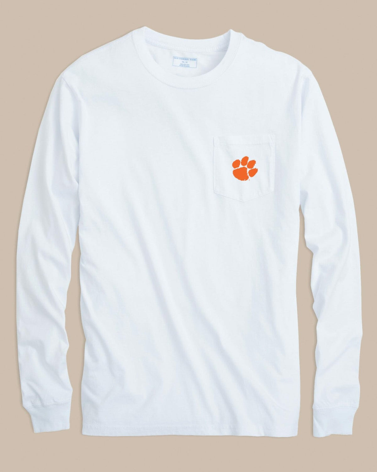 Clemson Tigers Gameday Embroidered Long Sleeve T-Shirt | Southern Tide Sale