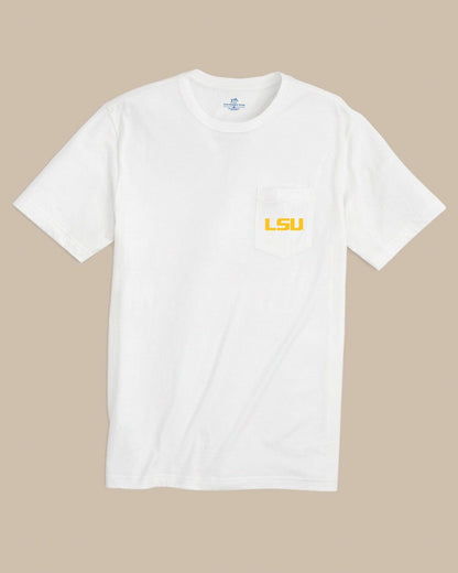 LSU Tigers Gameday Embroidered Short Sleeve T-Shirt | Southern Tide Quality