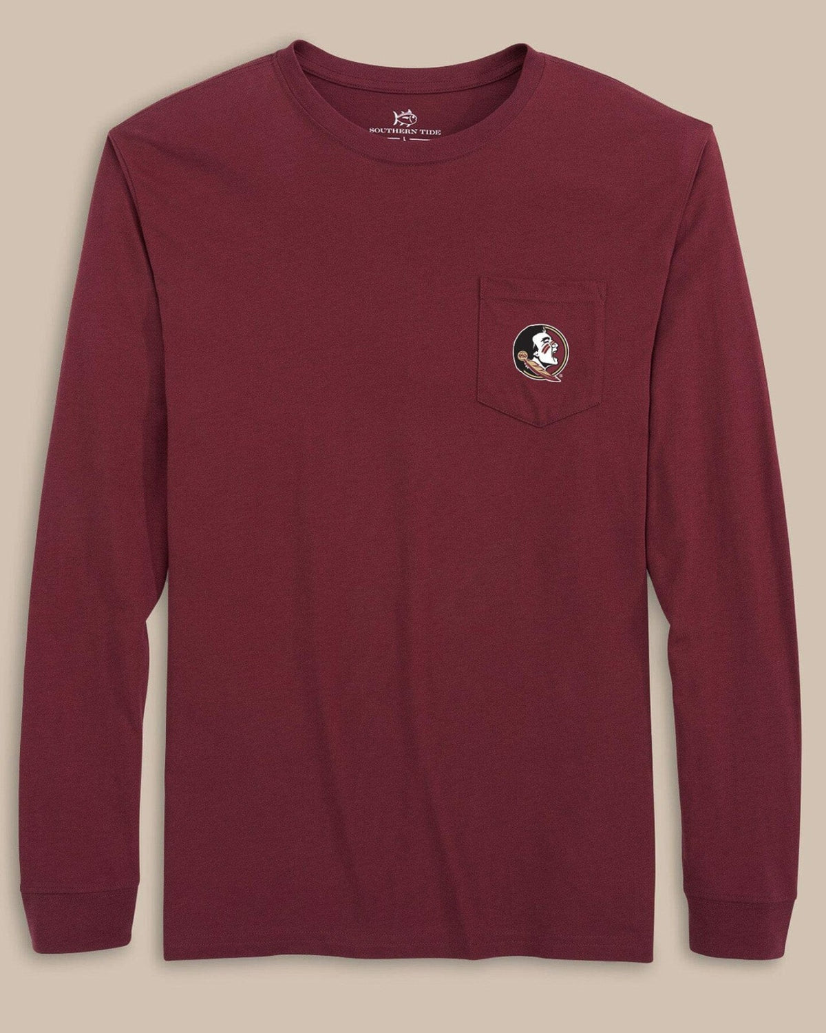 FSU Seminoles Gameday Embroidered Long Sleeve T-Shirt | Southern Tide New