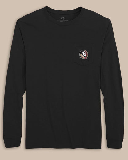 FSU Seminoles Gameday Embroidered Long Sleeve T-Shirt | Southern Tide New
