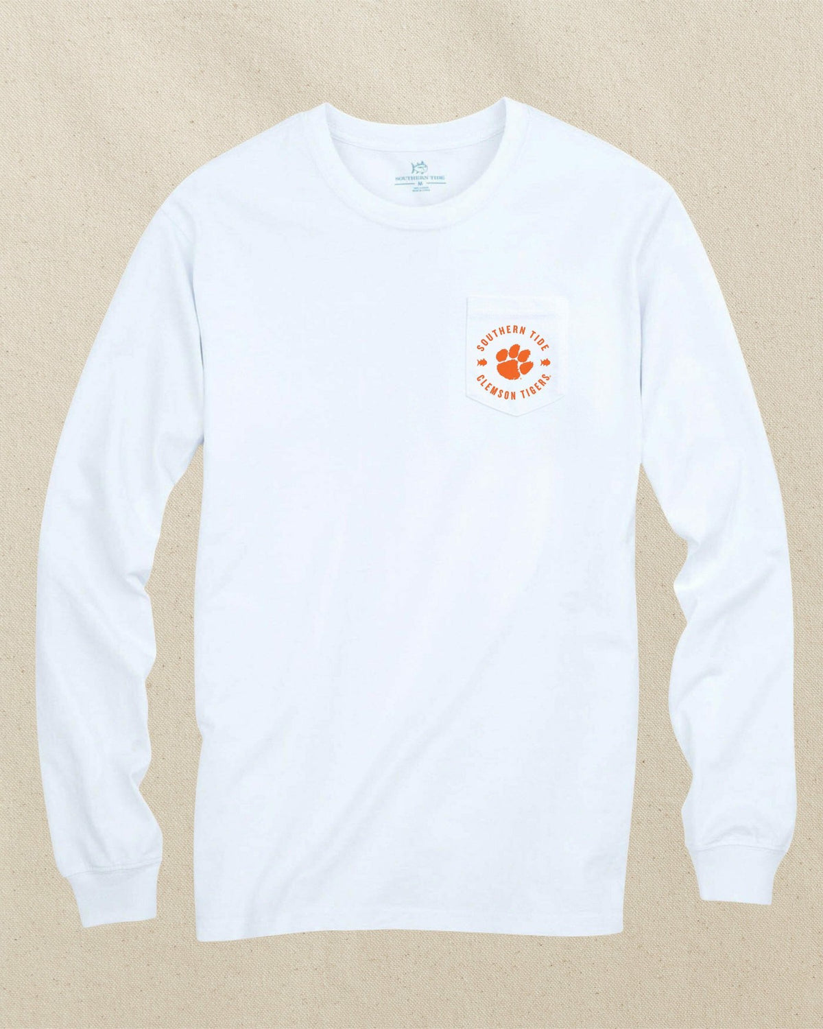 Clemson Tigers Bonfire Long Sleeve T-Shirt | Southern Tide Signature