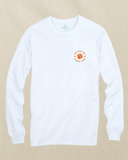 Clemson Tigers Bonfire Long Sleeve T-Shirt | Southern Tide Signature