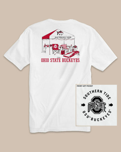 Ohio State Buckeyes Tailgate Time T-Shirt | Southern Tide Discount