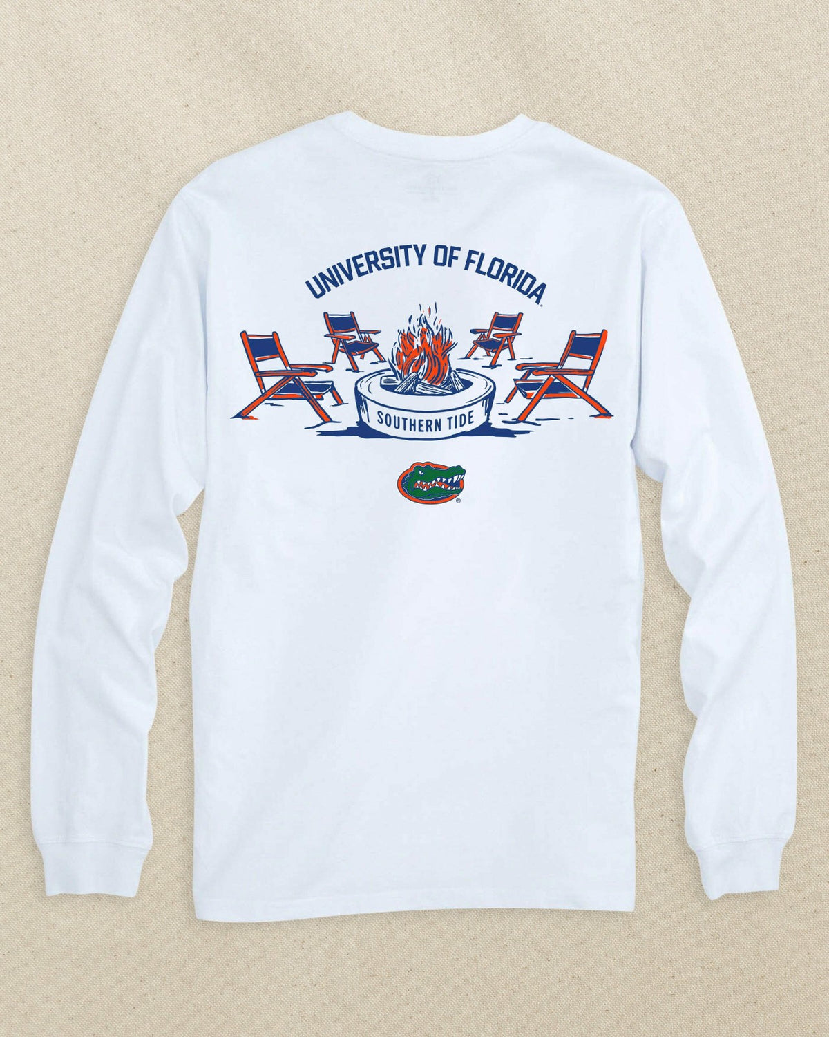 Florida Gators Bonfire Long Sleeve T-Shirt | Southern Tide Trusted
