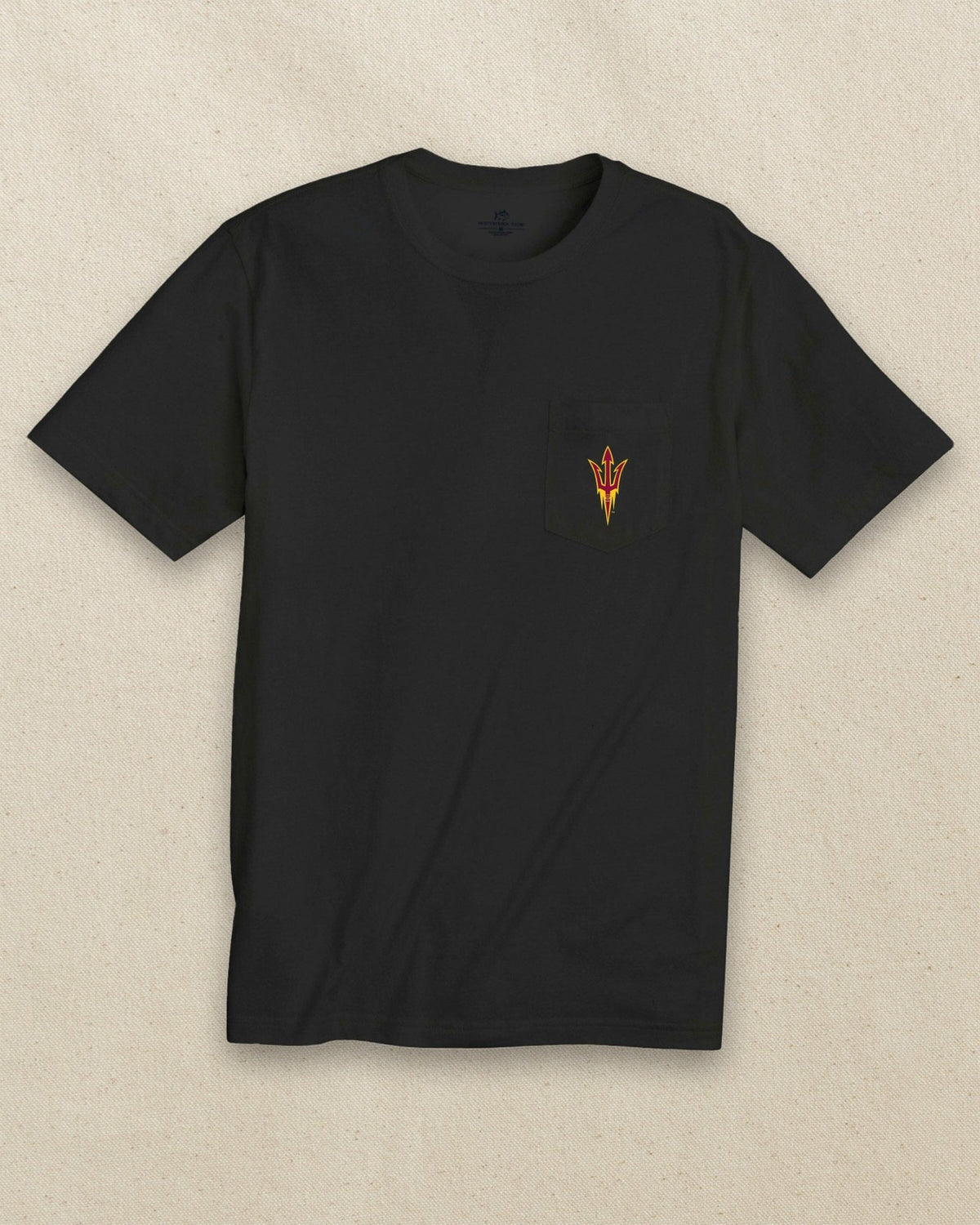 Arizona State Embroidered Short Sleeve T-Shirt | Southern Tide Top Pick