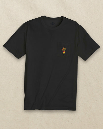 Arizona State Embroidered Short Sleeve T-Shirt | Southern Tide Top Pick