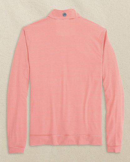 UVA Cavaliers Stripe Heather Quarter Zip | Southern Tide Sale