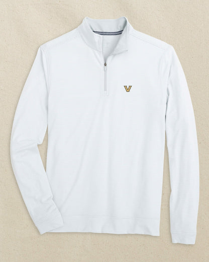 Vanderbilt Commodores Micro-Stripe Quarter Zip | Southern Tide Sale