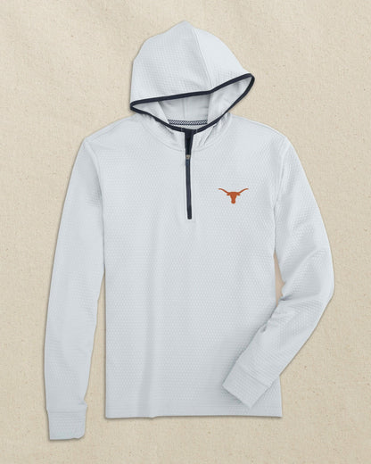 Texas Longhorns Scuttle Quarter Zip Hoodie | Southern Tide Great Value