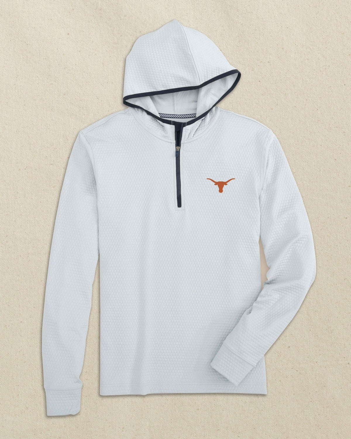 Texas Longhorns Scuttle Quarter Zip Hoodie | Southern Tide Great Value