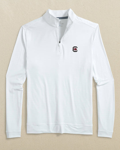 USC Gamecocks Cruiser ST Geo Printed Quarter Zip | Southern Tide Customer Favorite