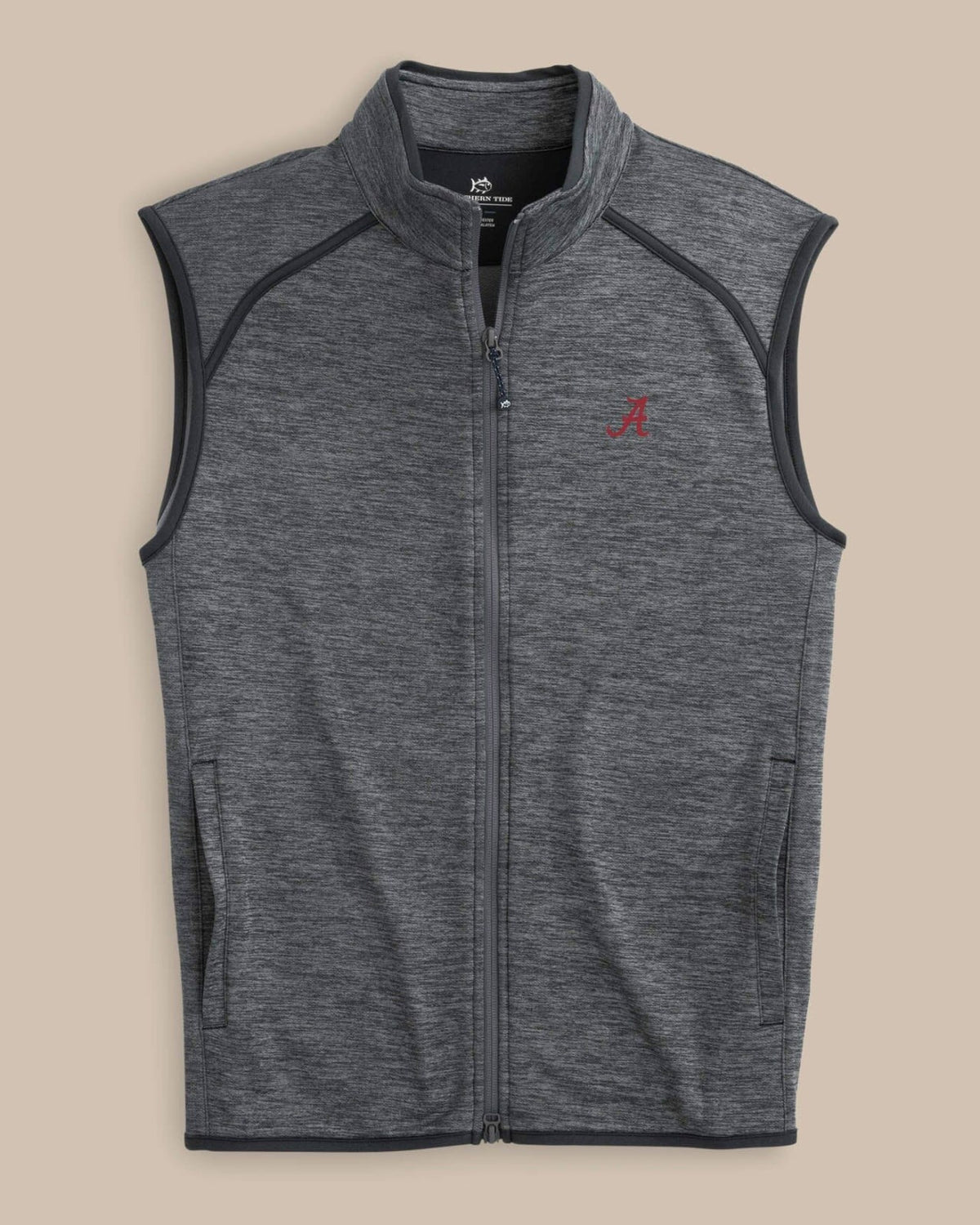 Alabama Crimson Tide Baybrook Heather Vest | Southern Tide Trusted