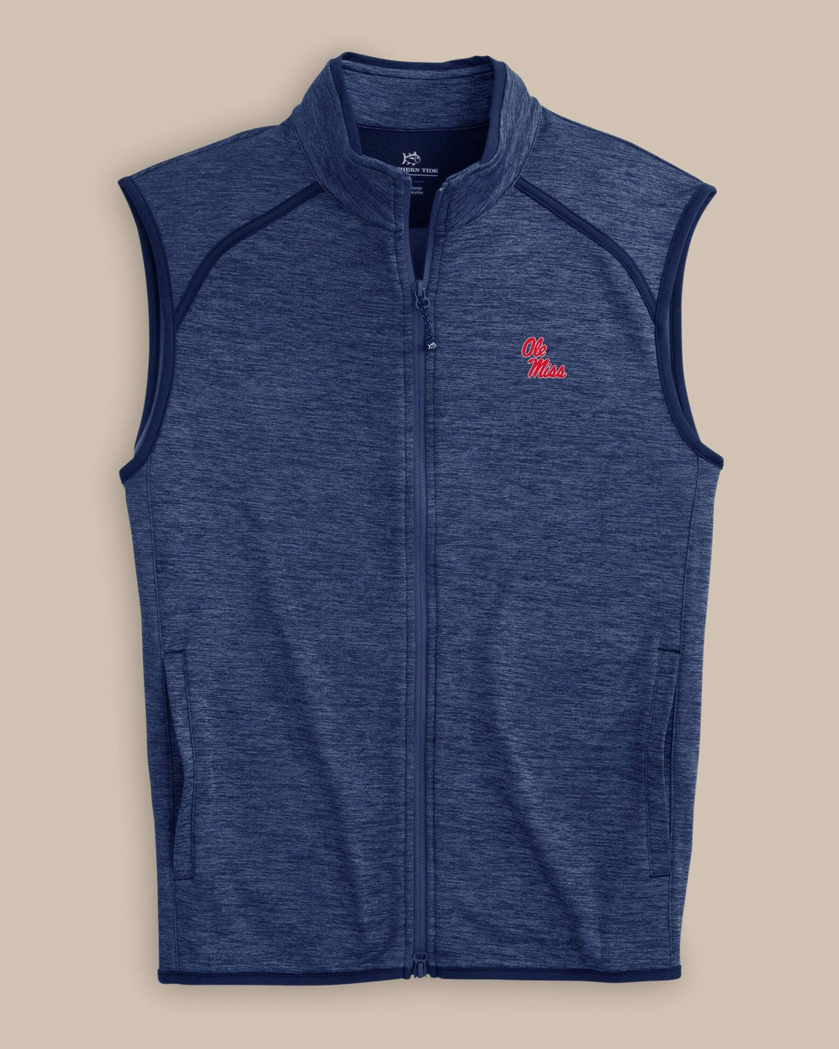 Ole Miss Rebels Baybrook Heather Vest | Southern Tide Hot Sale