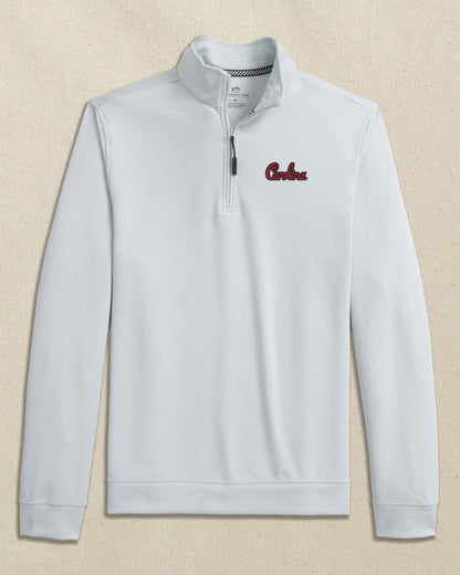 Carolina Script Gamecocks Schooner Quarter Zip | Southern Tide Signature