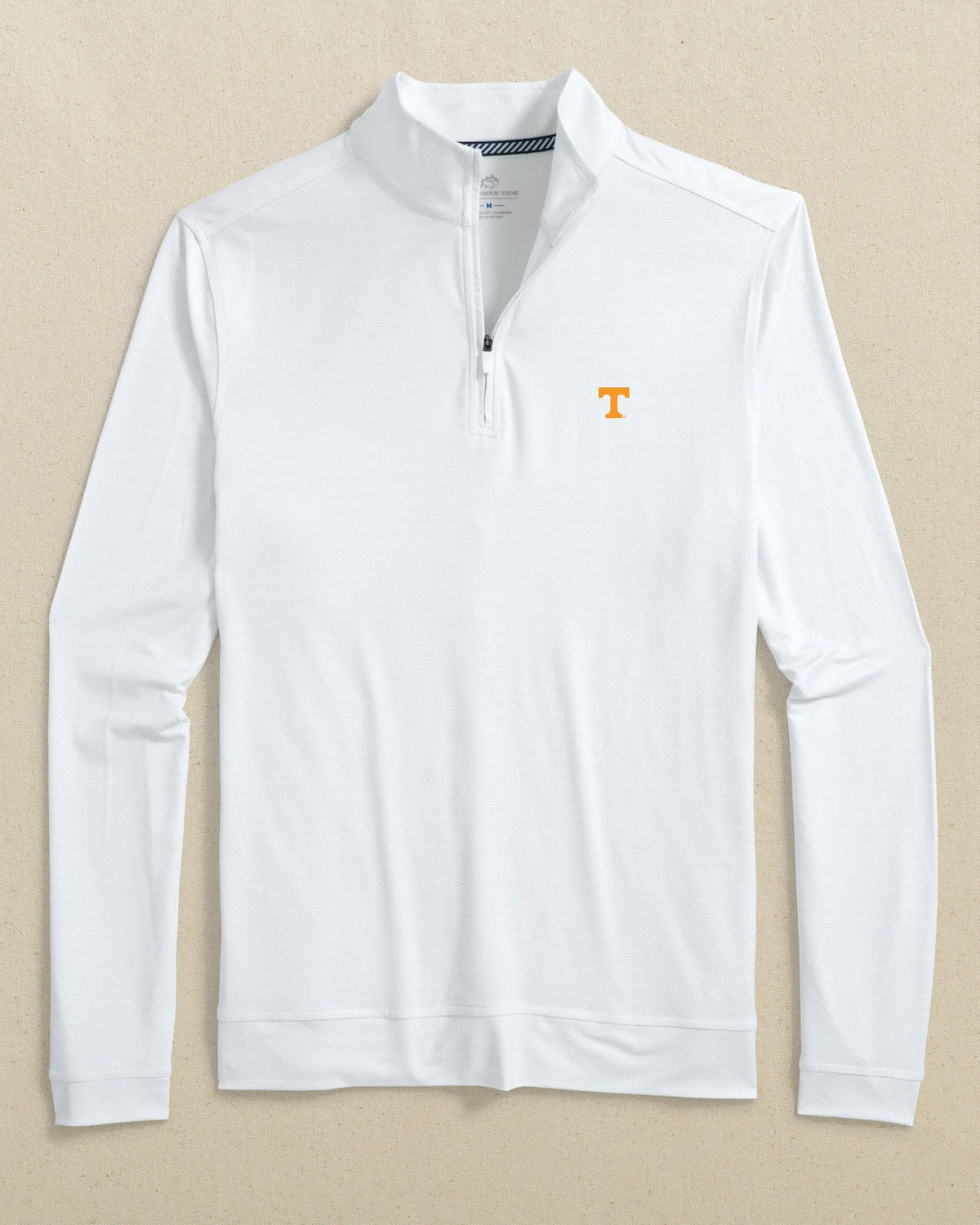 Tennessee Vols Cruiser Geo Printed Quarter Zip | Southern Tide Premium