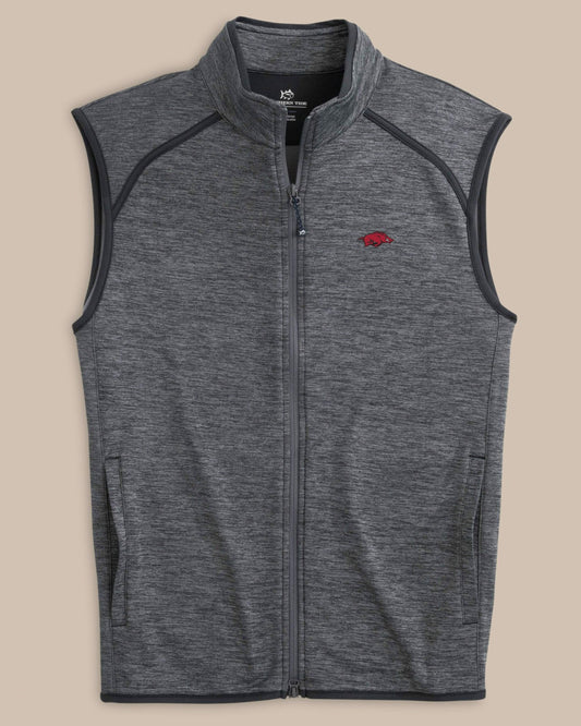 Arkansas Razorbacks Baybrook Heather Vest | Southern Tide Featured