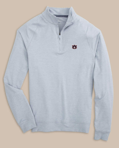 Auburn Tigers Cruiser Heather Quarter Zip Pullover | Southern Tide Featured