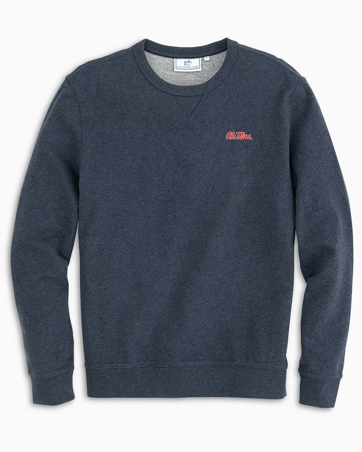 Ole Miss Apparel - Upper Deck Pullover Sweatshirt | Southern Tide New
