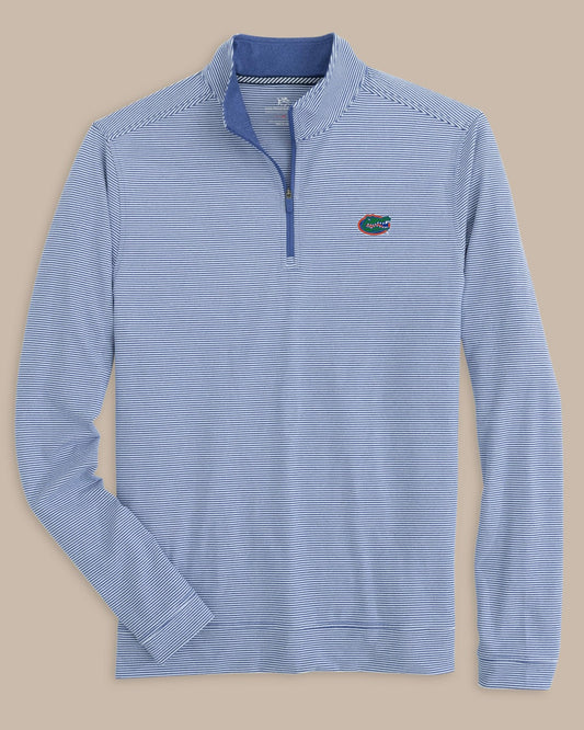 Florida Gators Stripe Heather Quarter Zip | Southern Tide Deals
