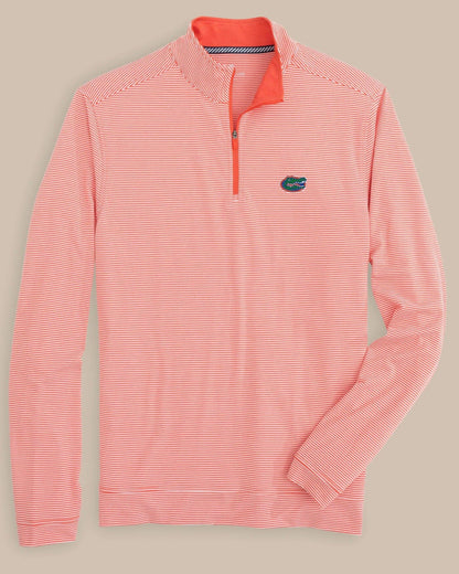 Florida Gators Stripe Heather Quarter Zip | Southern Tide Deals