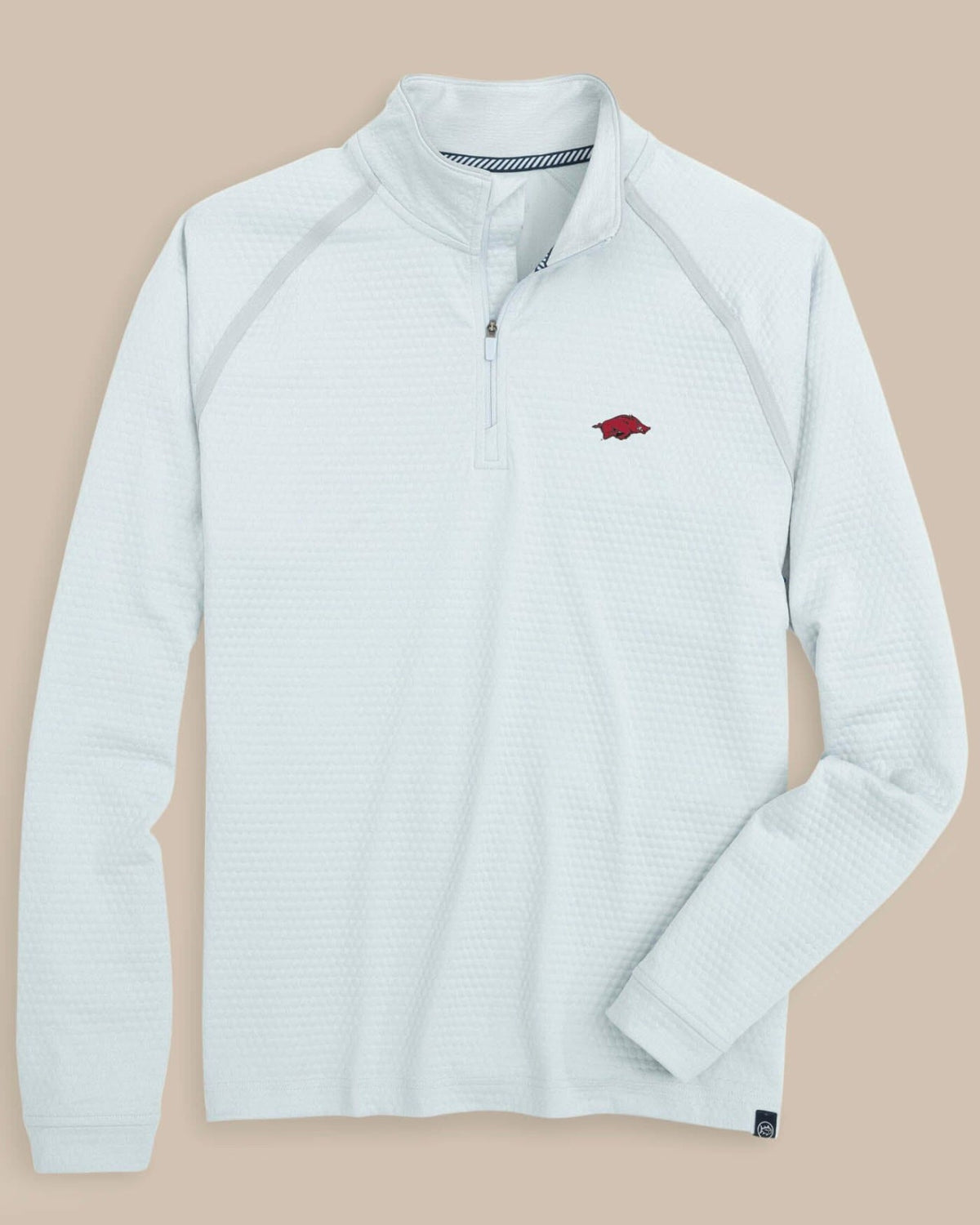 Arkansas Razorbacks Scuttle Heather Quarter Zip | Southern Tide Sale