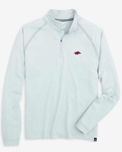Arkansas Razorbacks Scuttle Heather Quarter Zip | Southern Tide Sale