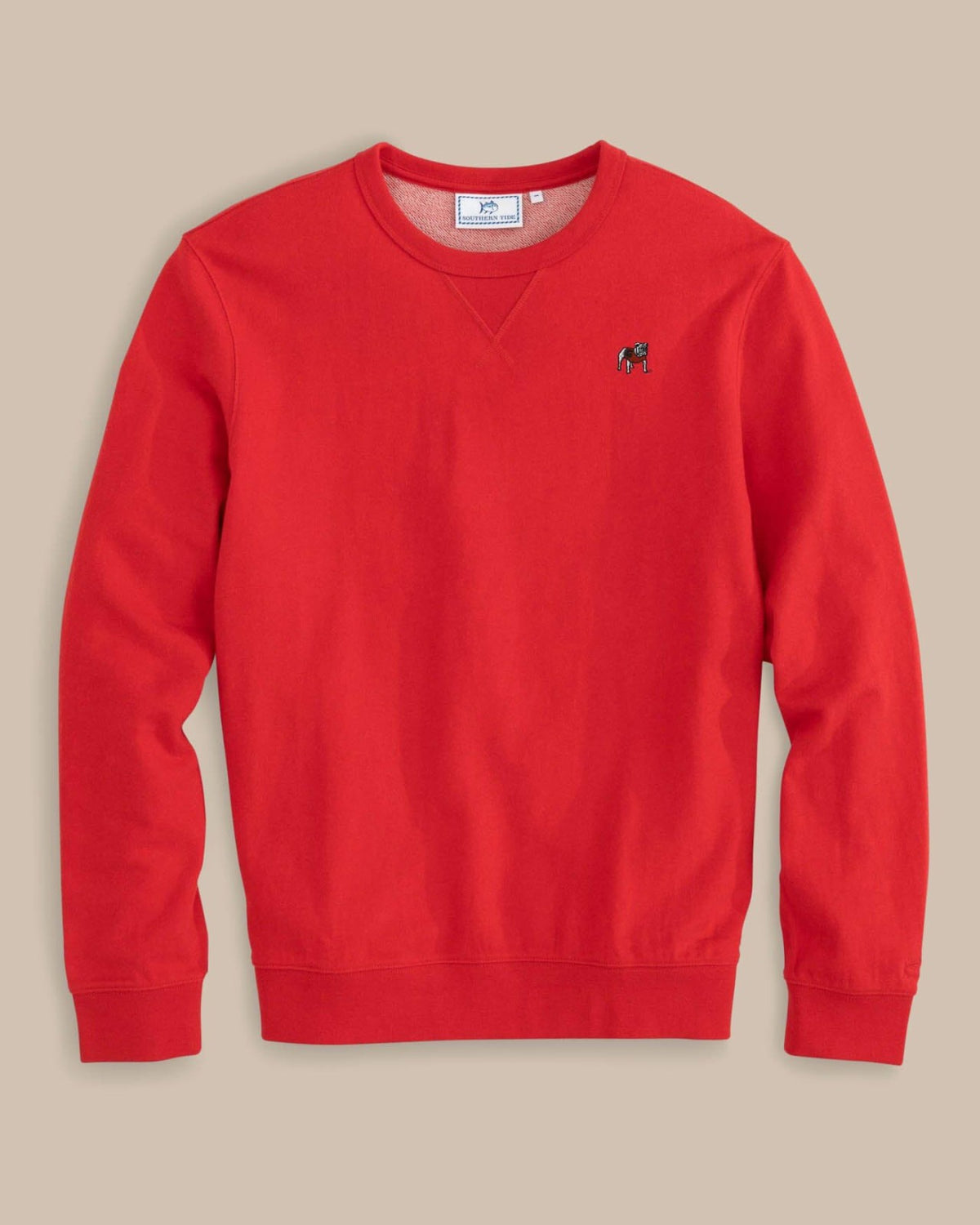Georgia Bulldogs Upper Deck Pullover Sweater | Southern Tide Popular