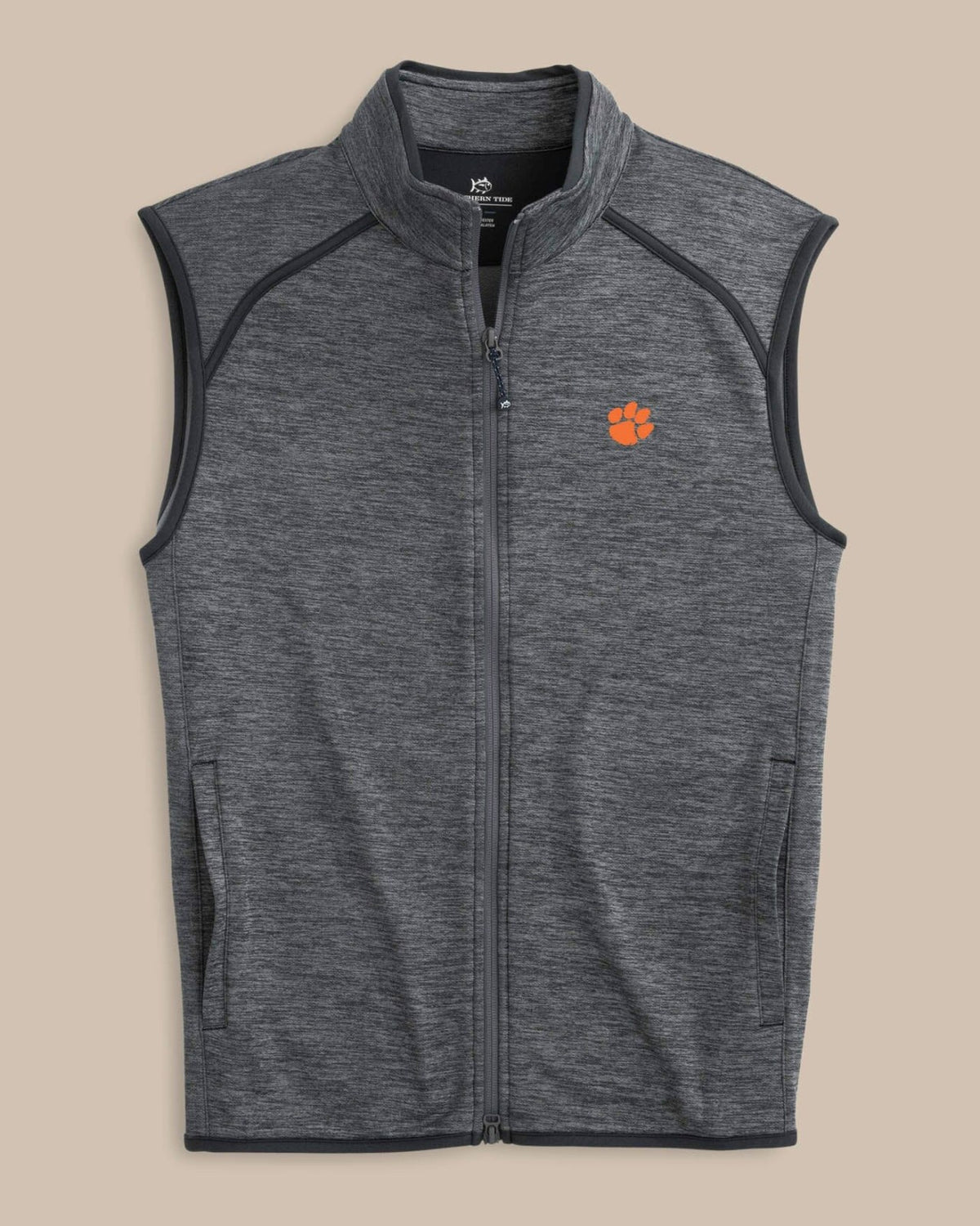 Clemson Tigers Baybrook Heather Vest | Southern Tide Deals