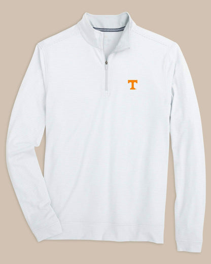 Tennessee Vols Stripe Heather Quarter Zip | Southern Tide Discount