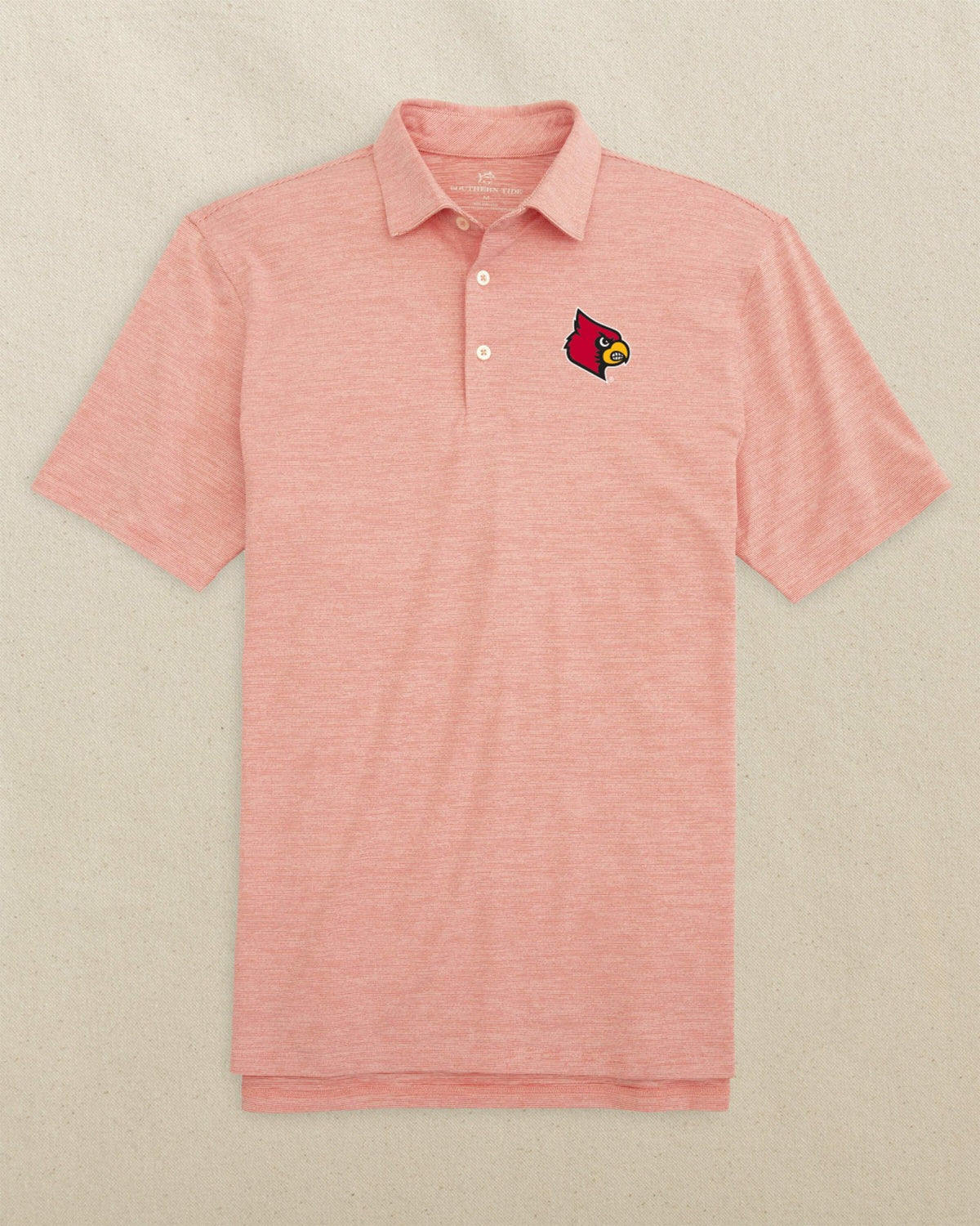 Louisville Cardinals Driver Spacedye Polo | Southern Tide Exclusive
