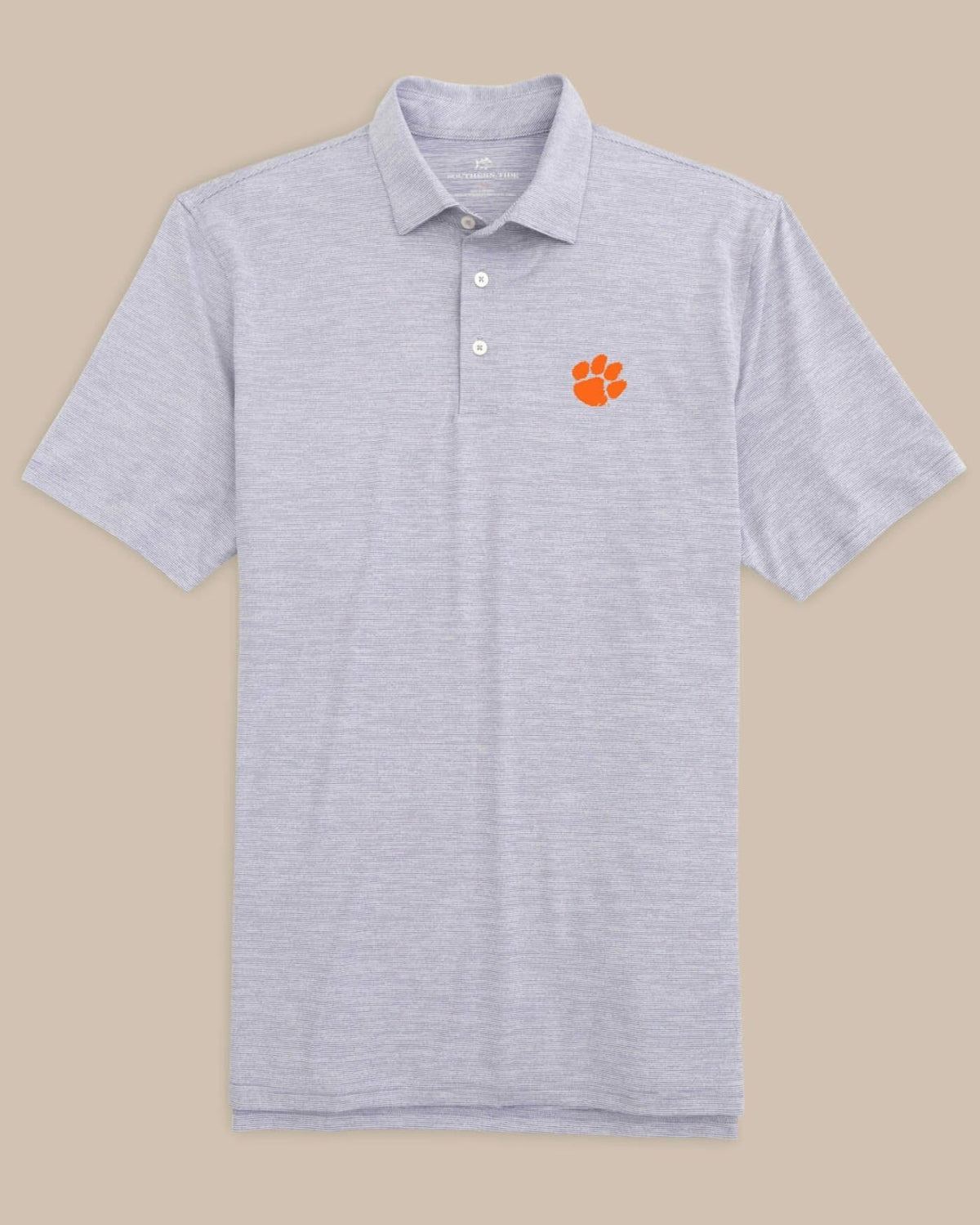 Clemson Tigers Driver Spacedye Polo Shirt | Southern Tide Essential