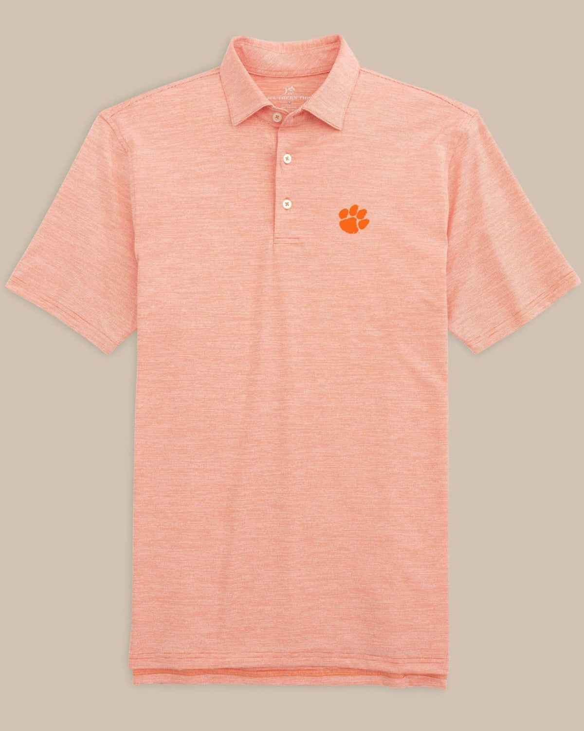 Clemson Tigers Driver Spacedye Polo Shirt | Southern Tide Essential