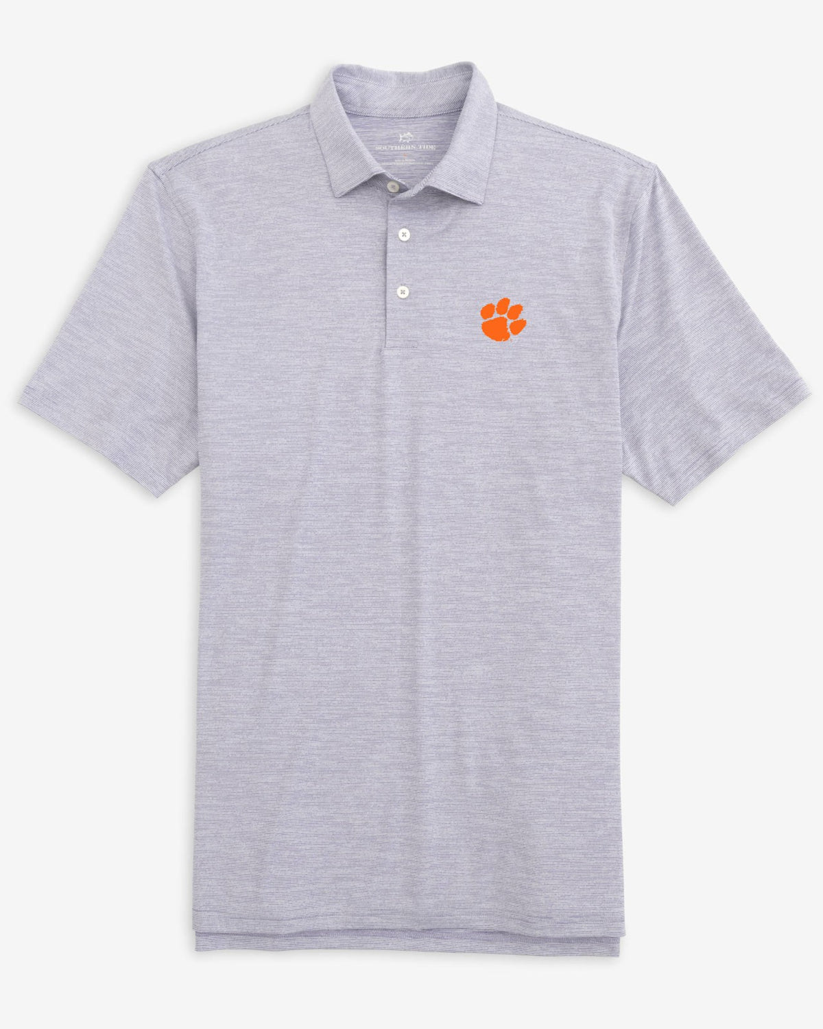 Clemson Tigers Driver Spacedye Polo Shirt | Southern Tide Essential
