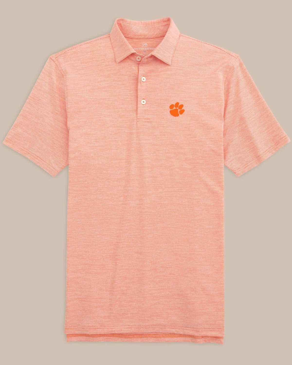 Clemson Tigers Driver Spacedye Polo Shirt | Southern Tide Essential